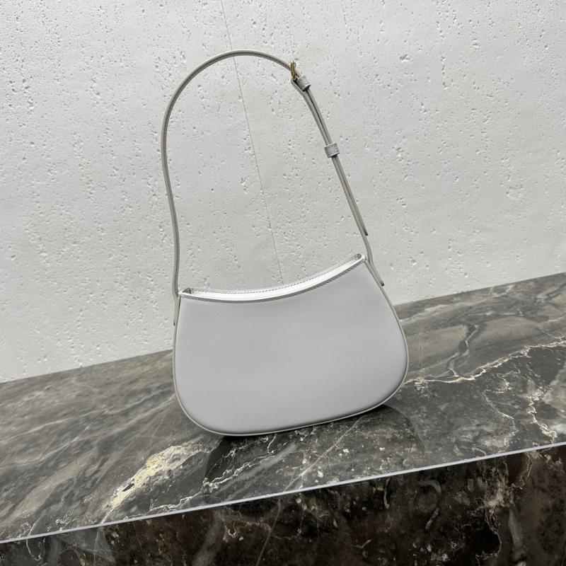 Celine Medium Tilly Bag Light Grey 115703