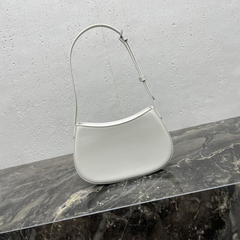 Celine Medium Tilly Bag White with Silver115703