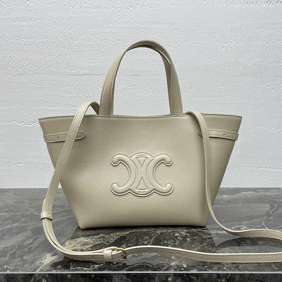 Celine Mini Cabas Anais Cuir Triomphe Beige 118613
