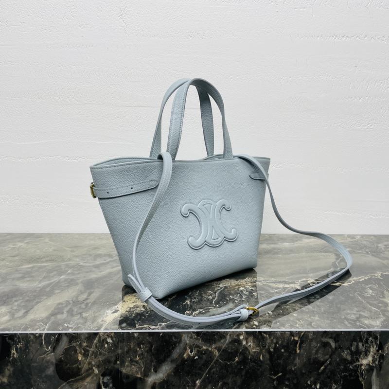 Celine Mini Cabas Anais Cuir Triomphe Blue 118613