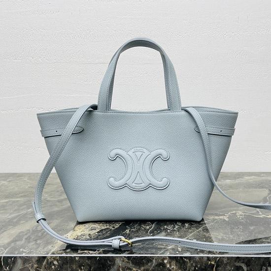 Celine Mini Cabas Anais Cuir Triomphe Blue 118613