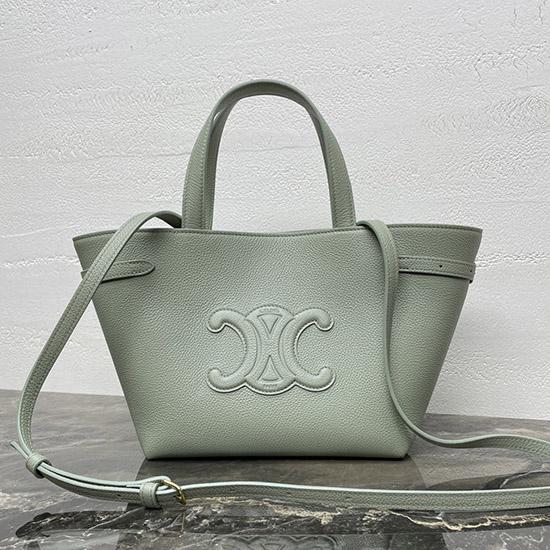 Celine Mini Cabas Anais Cuir Triomphe Green 118613