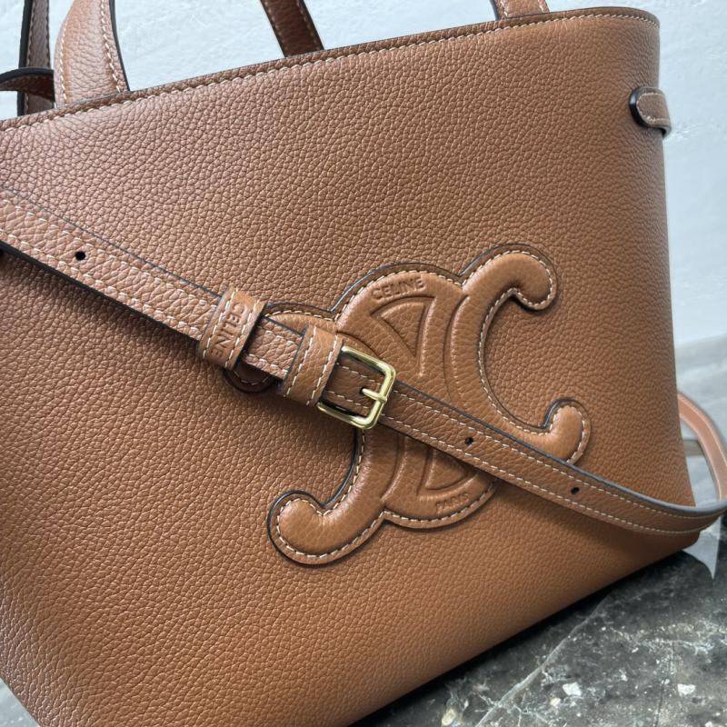 Celine Mini Cabas Anais Cuir Triomphe Tan 118613