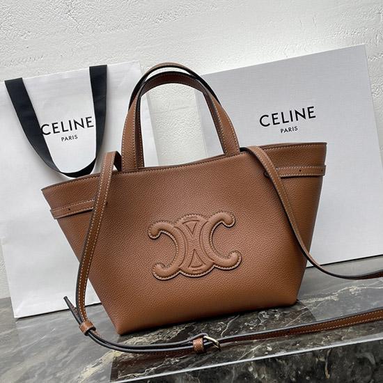 Celine Mini Cabas Anais Cuir Triomphe Tan 118613
