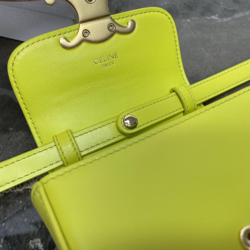 Celine Mini Claude Green 101513