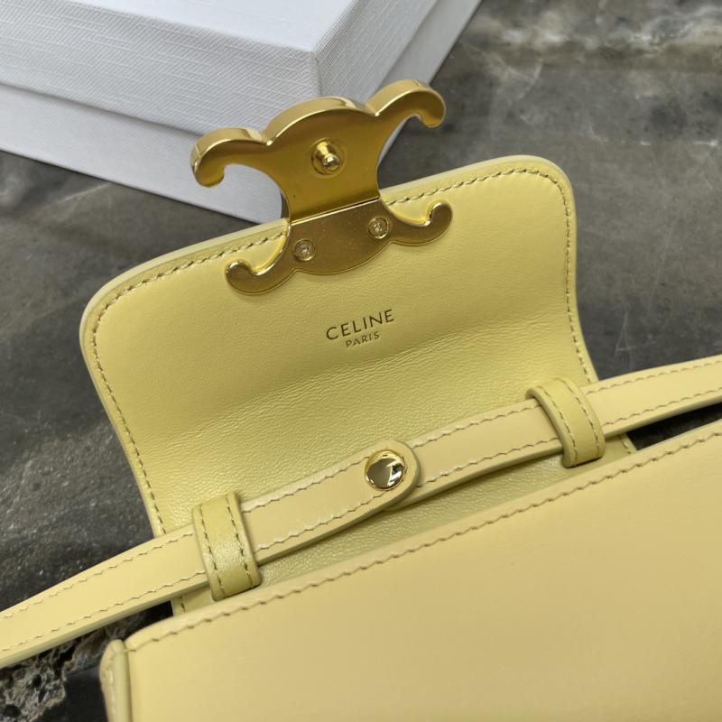 Celine Mini Claude Yellow 101513