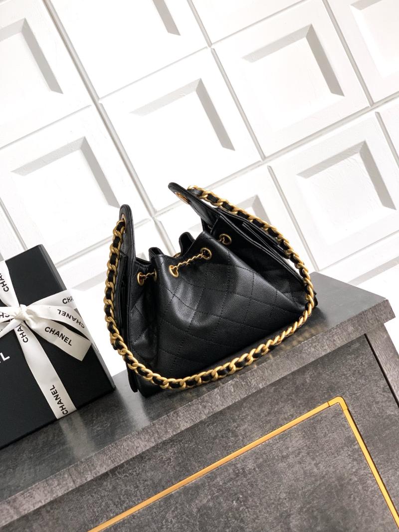 Chanel 25 Mini Handbag Black AS5292