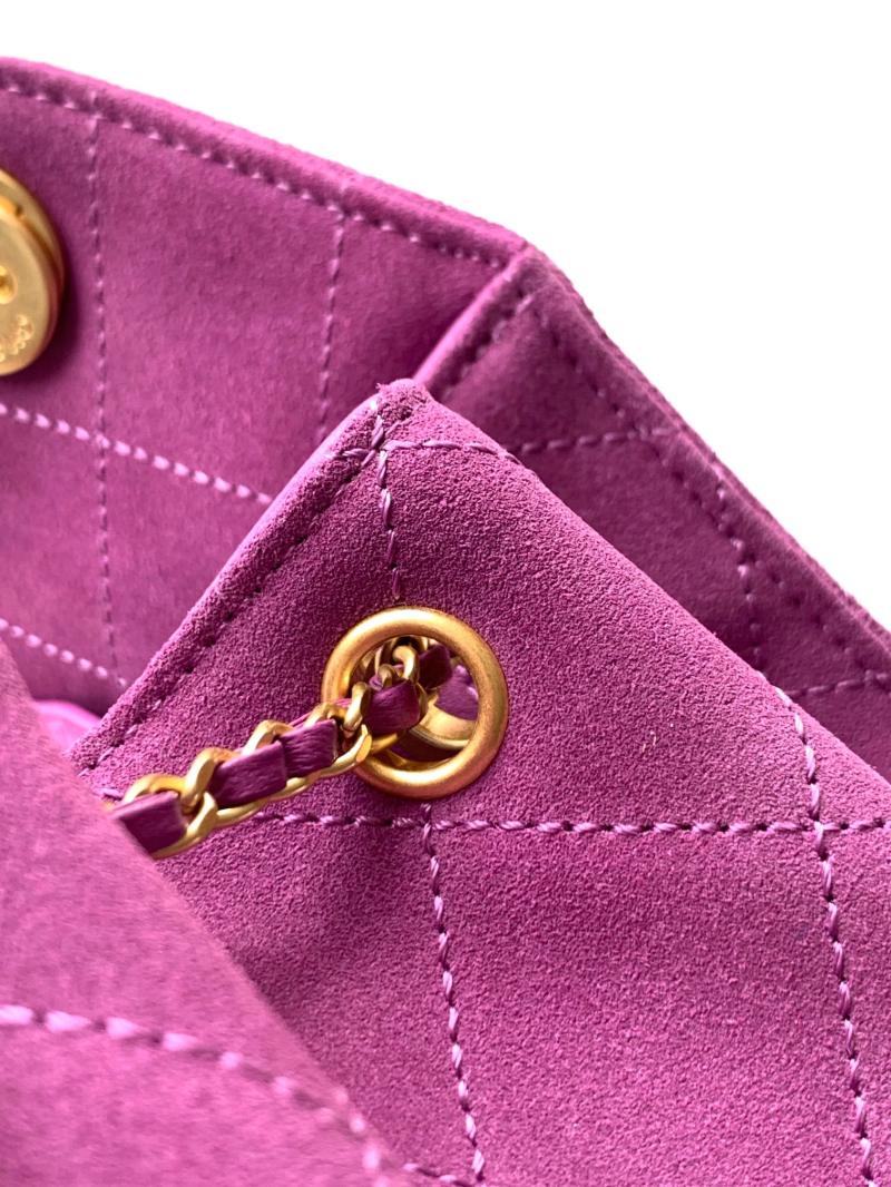 Chanel 25 Mini Handbag Purple AS5292