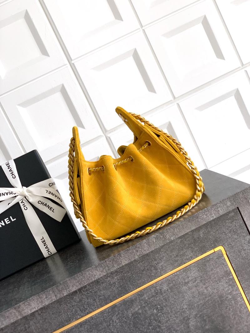 Chanel 25 Mini Handbag Yellow AS5292