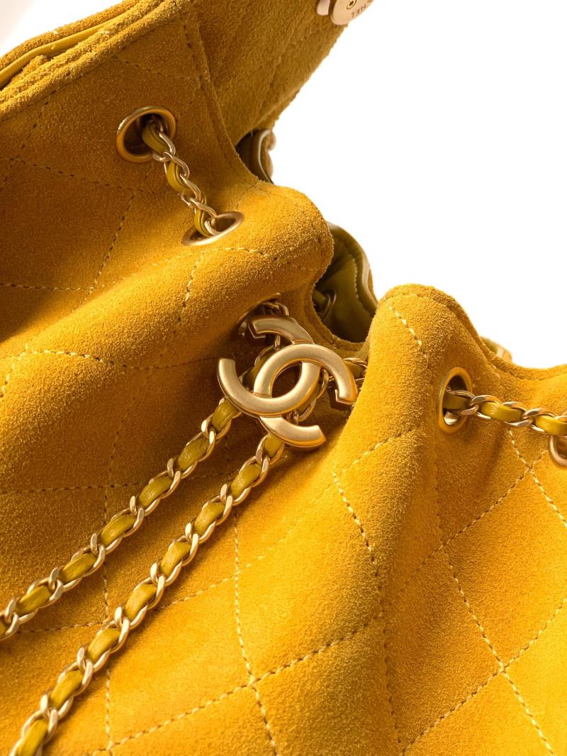 Chanel 25 Mini Handbag Yellow AS5292
