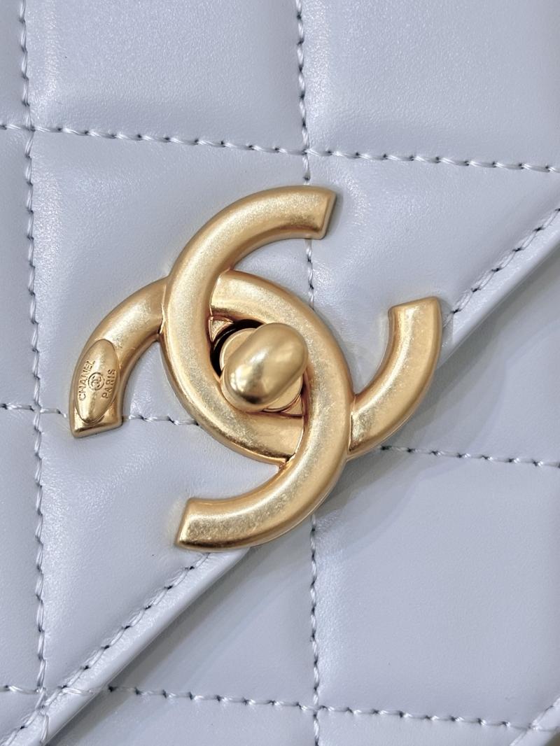 Chanel Calfskin Small Flap Bag Blue AS2649