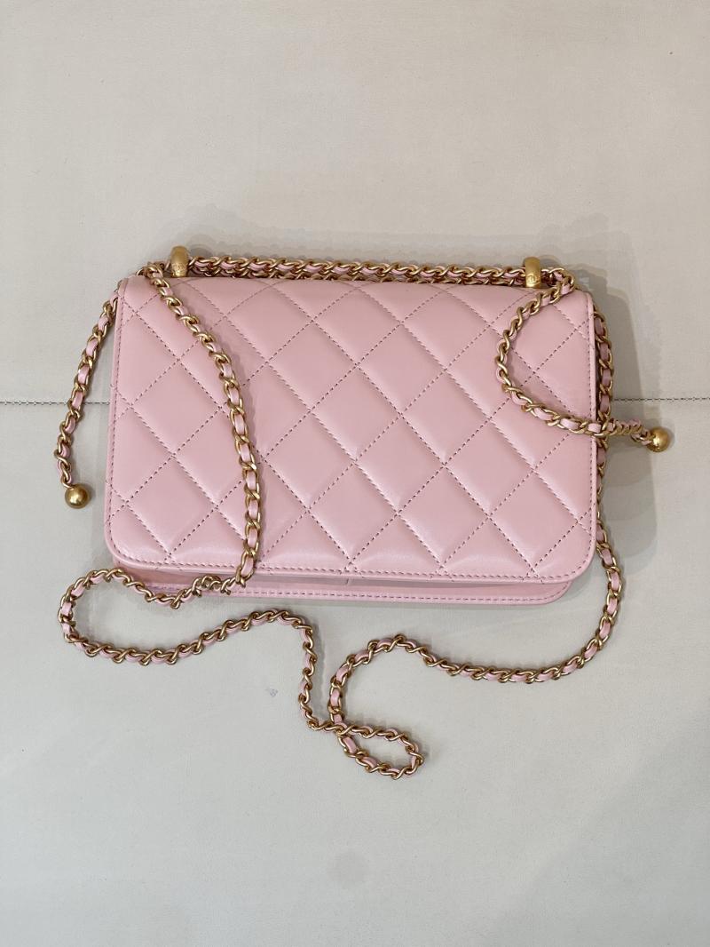 Chanel Calfskin Small Flap Bag Pink AS2649