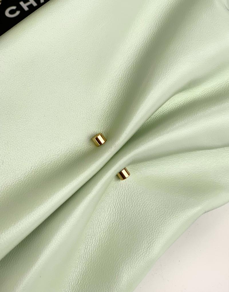 Chanel Clutch With Chain Green AP4613