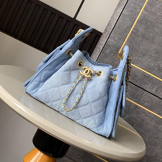 Chanel Denim 25 Mini Handbag AS5292