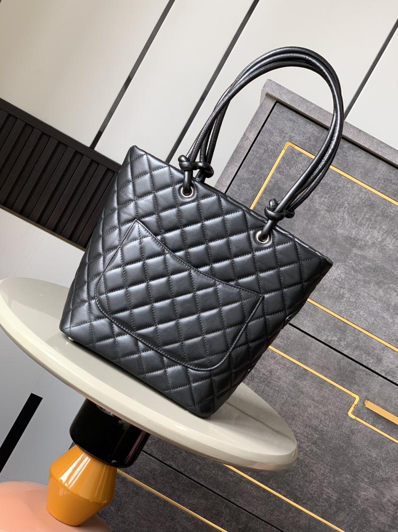 Chanel Small Cambon Ligne Tote Black AS6336