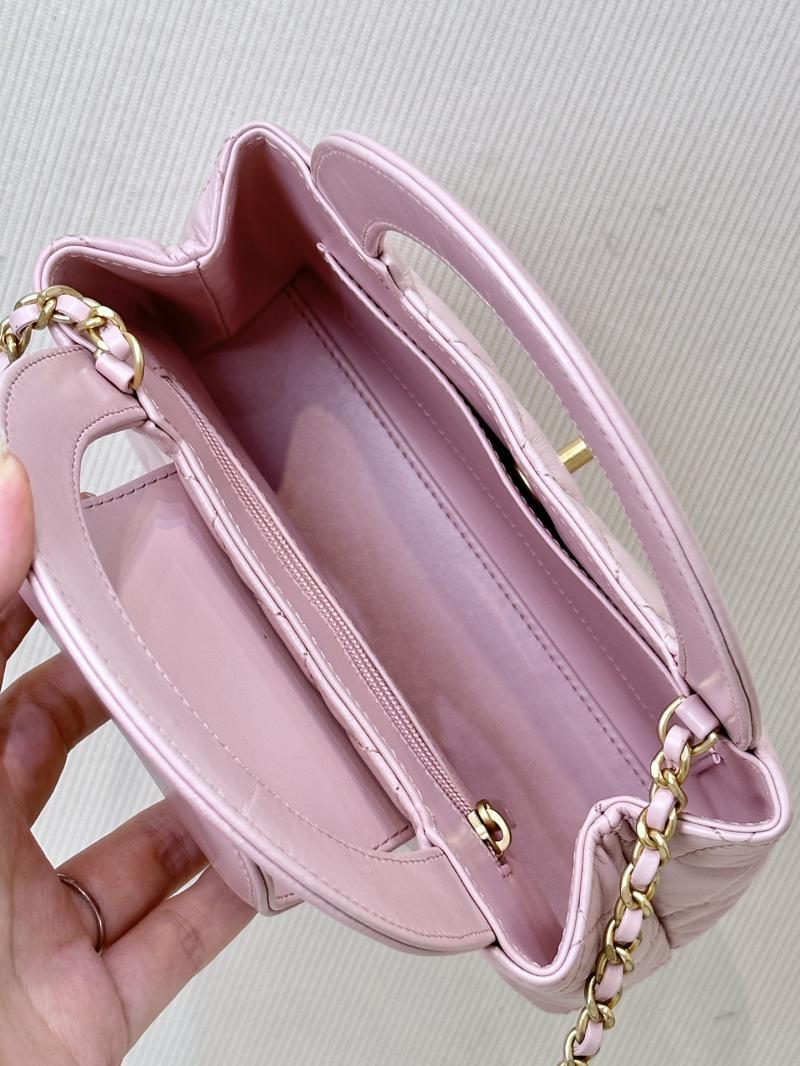 Chanel Mini Kelly Shopping Bag Pink AS4416