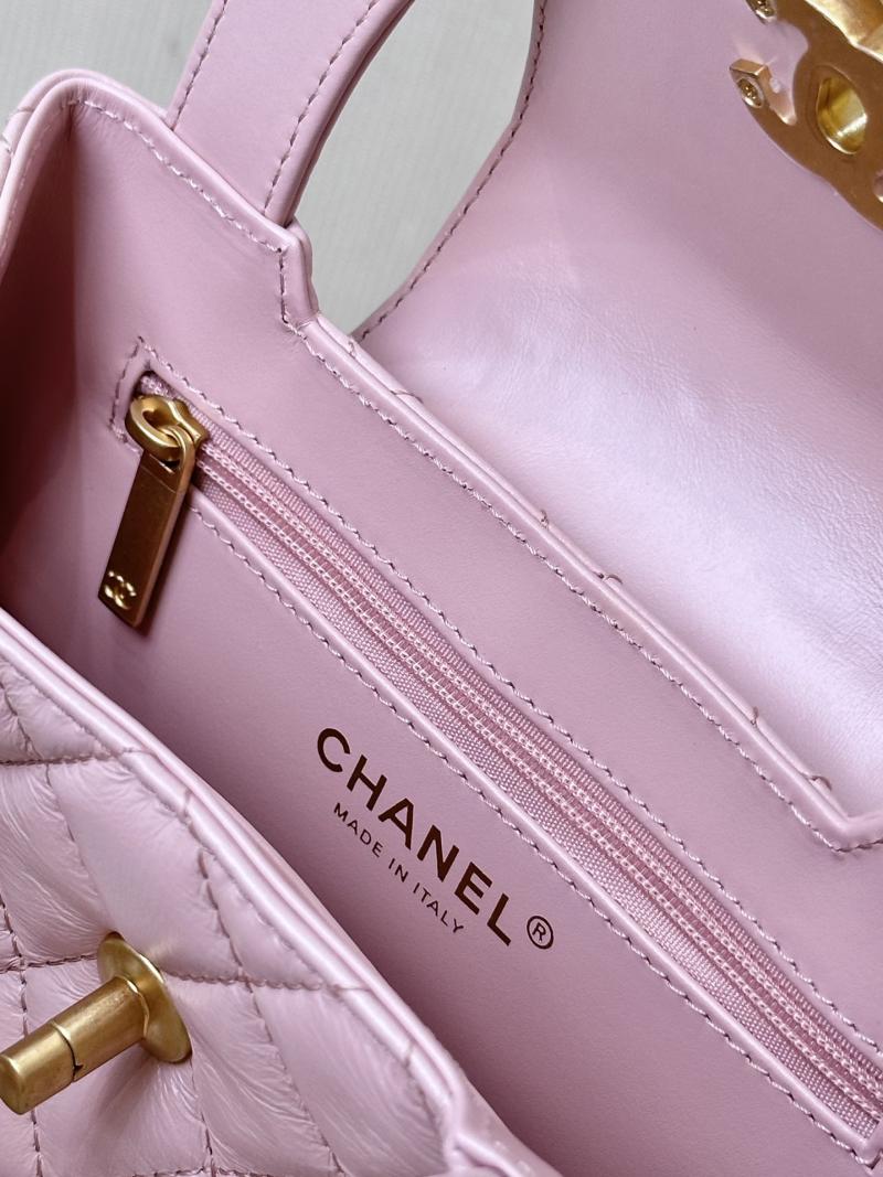 Chanel Mini Kelly Shopping Bag Pink AS4416