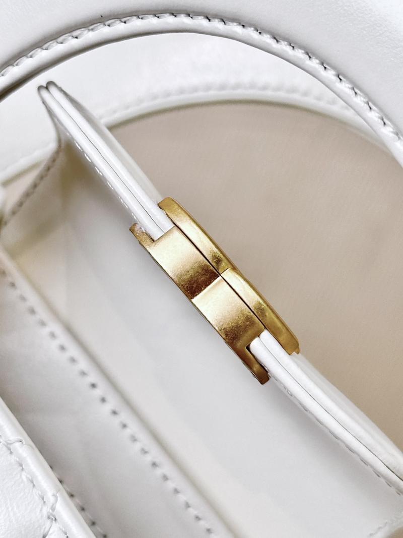 Chanel Mini Kelly Shopping Bag White AS4416