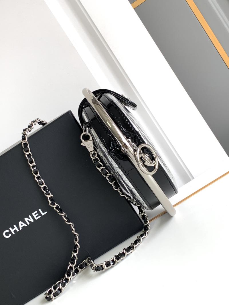 Chanel Round Shoulder Bag A52818