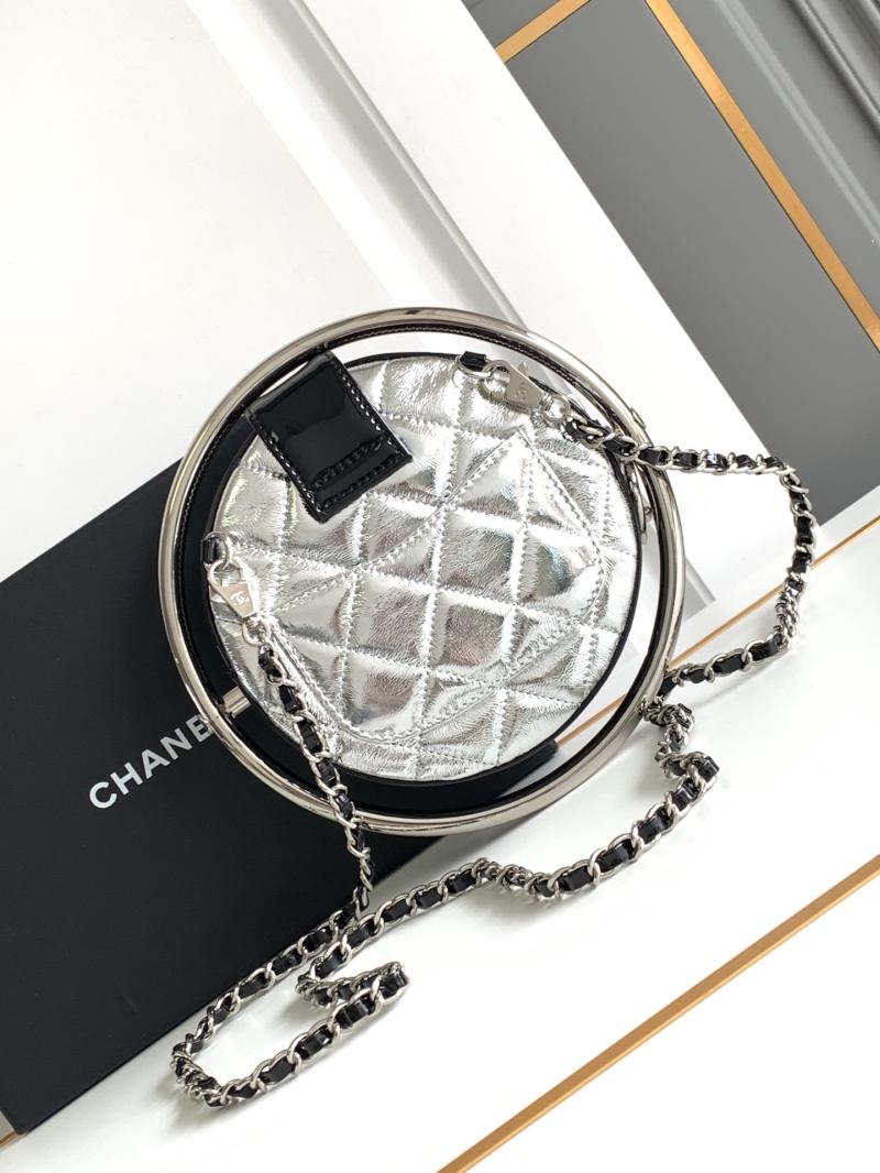 Chanel Round Shoulder Bag A52818