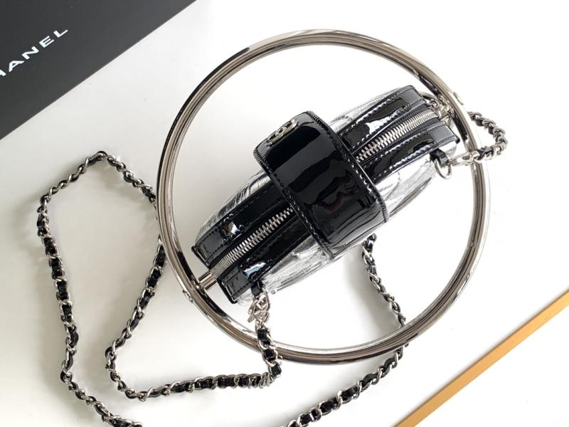 Chanel Round Shoulder Bag A52818