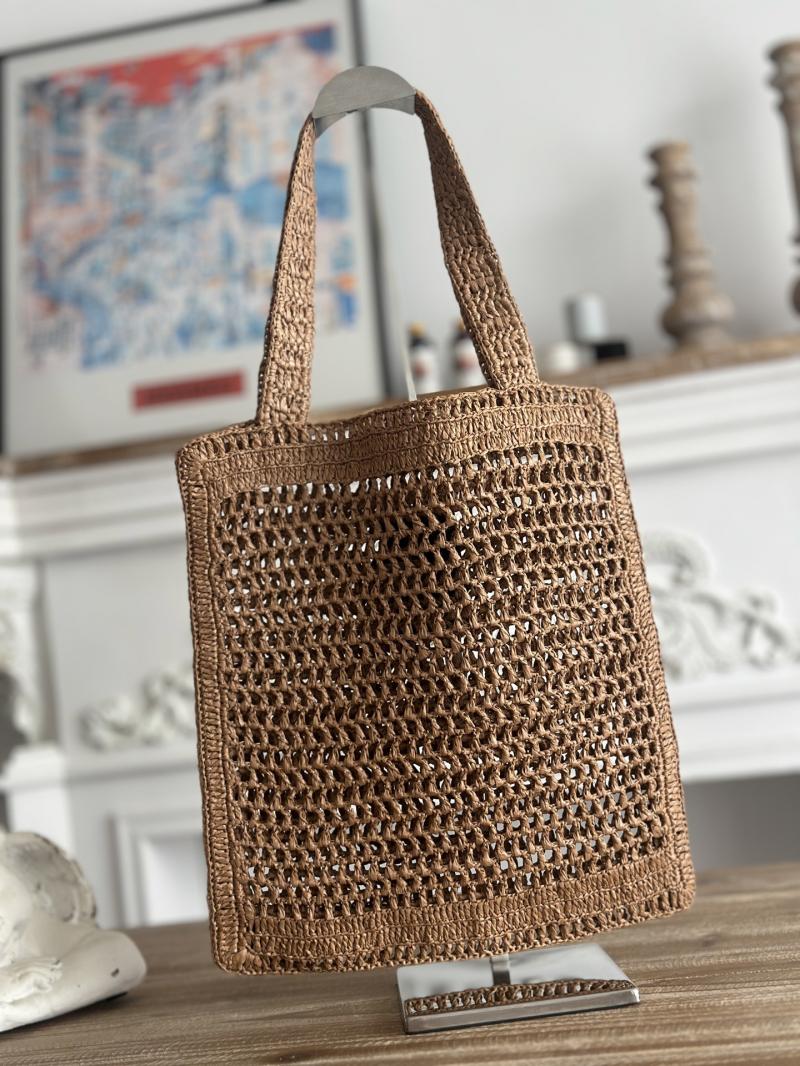 Chloe Raffia Summer Banana tote bag Beige CH25U
