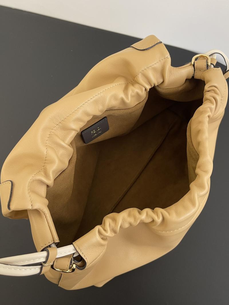 Fendi Mamma Baguette Large Beige 8BR834