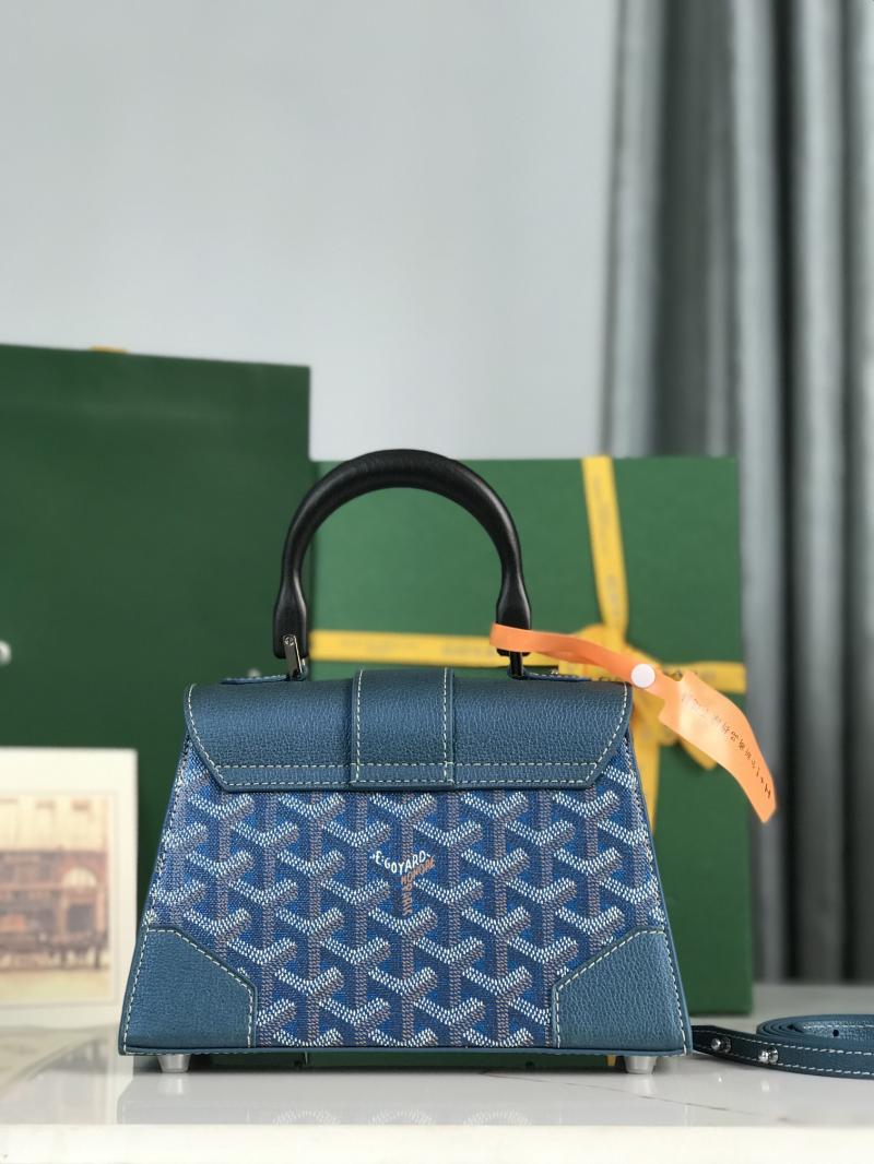 Goyard Saigon Structure Mini Bag Blue G020192