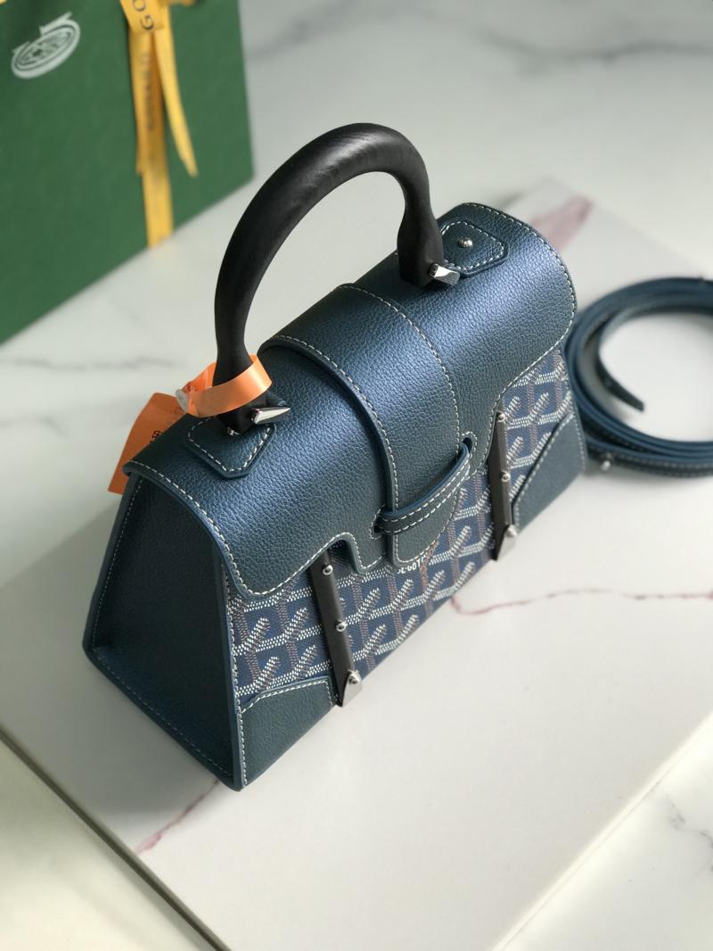 Goyard Saigon Structure Mini Bag Blue G020192