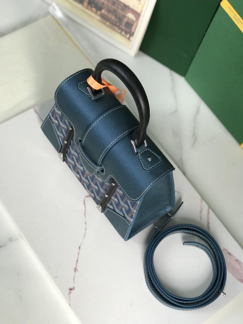 Goyard Saigon Structure Mini Bag Blue G020192