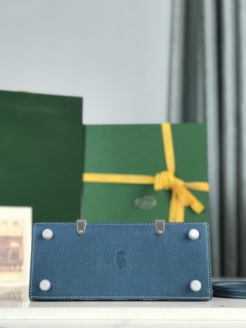 Goyard Saigon Structure Mini Bag Blue G020192