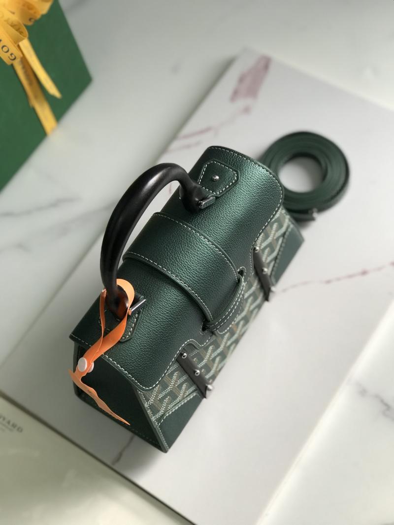Goyard Saigon Structure Mini Bag Green G020192