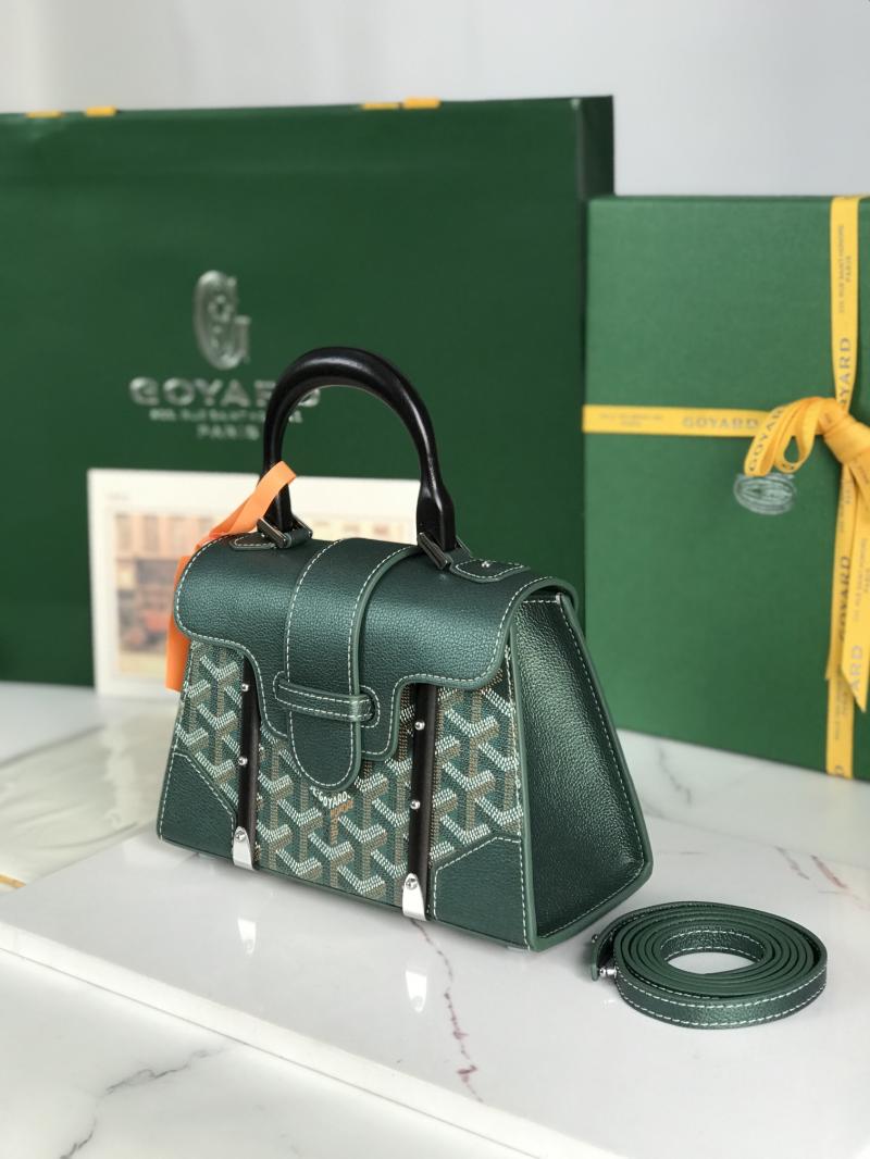 Goyard Saigon Structure Mini Bag Green G020192