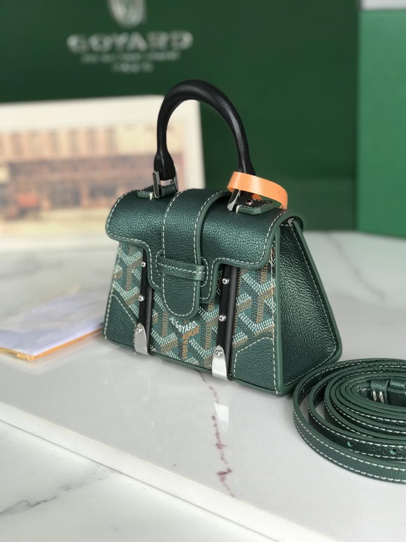 Goyard Saigon Structure Nano Bag Green G020165