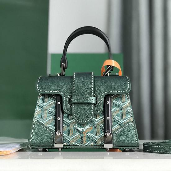Goyard Saigon Structure Nano Bag Green G020165