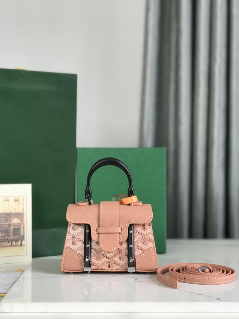 Goyard Saigon Structure Nano Bag Pink G020165