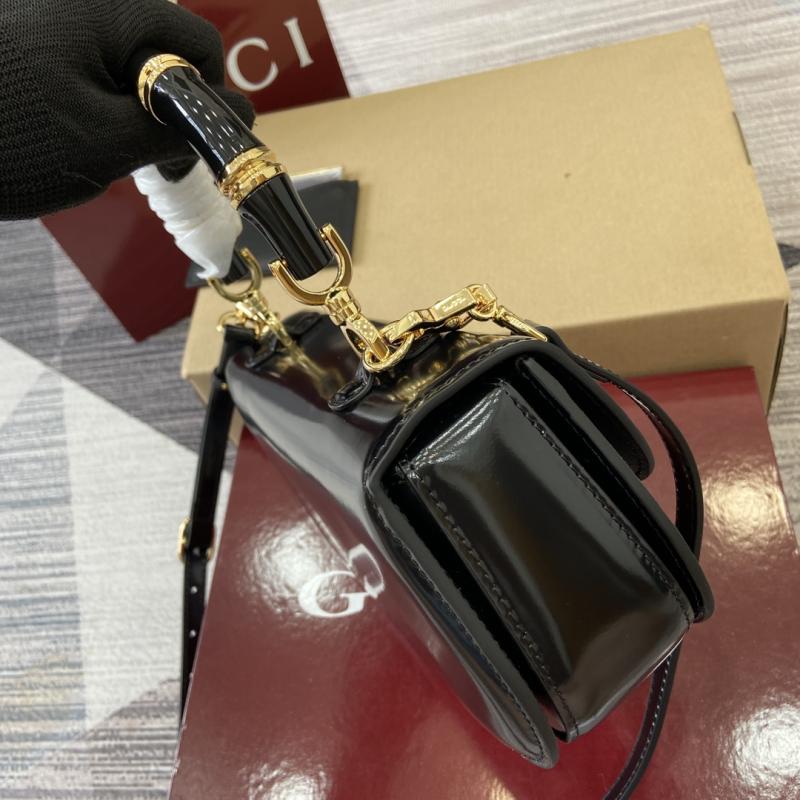 Gucci Bamboo Diva medium bag Black 827750