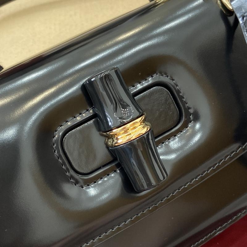 Gucci Bamboo Diva medium bag Black 827750