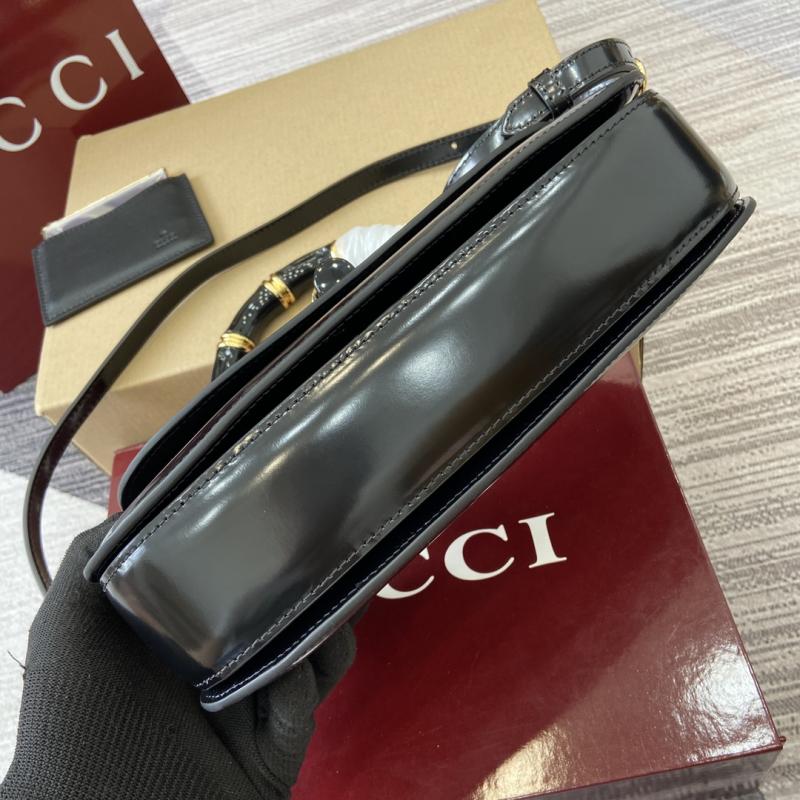 Gucci Bamboo Diva medium bag Black 827750