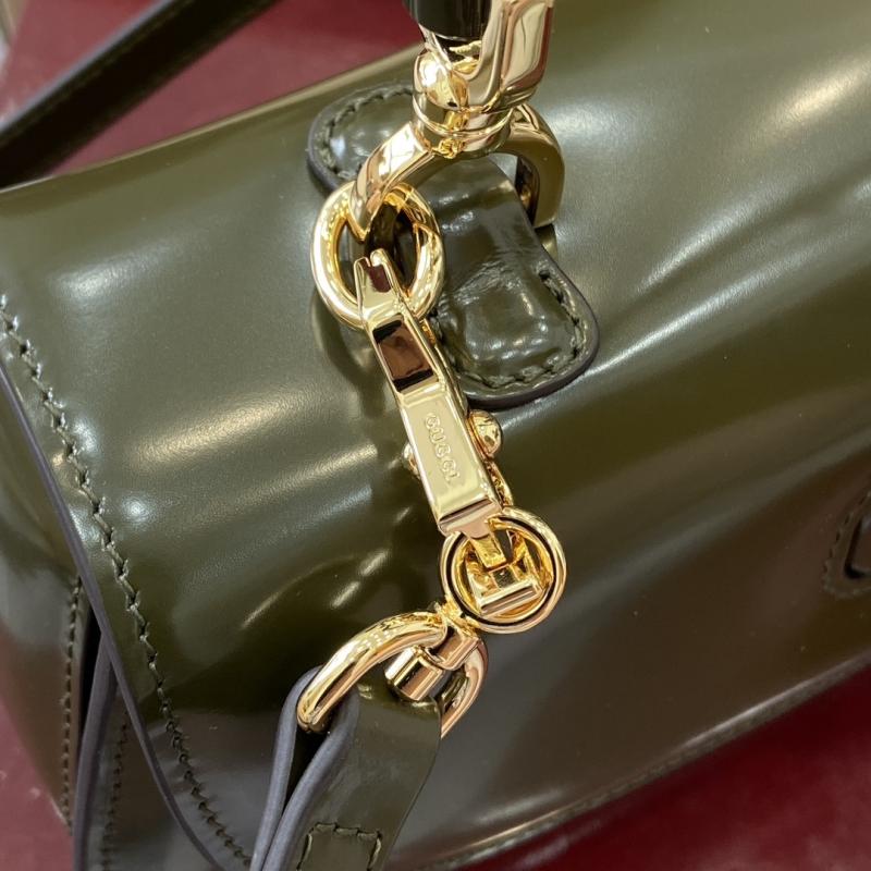 Gucci Bamboo Diva medium bag Green 827750