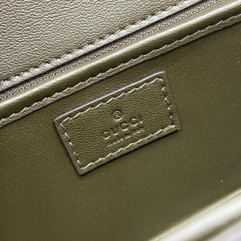 Gucci Bamboo Diva medium bag Green 827750