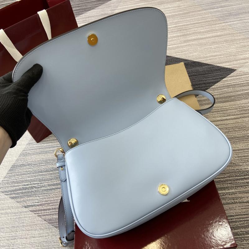 Gucci Blondie large top handle bag Blue 815716