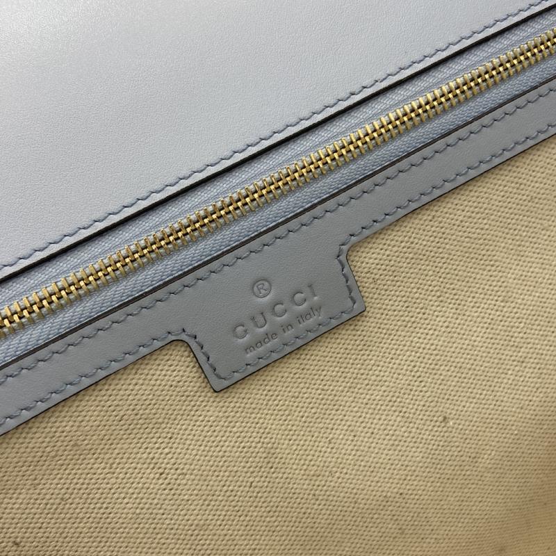 Gucci Blondie large top handle bag Blue 815716