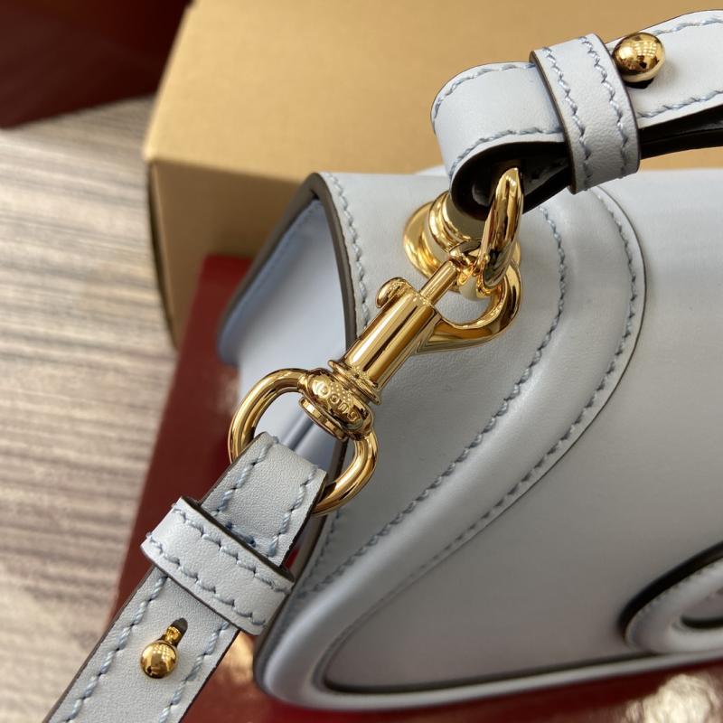Gucci Blondie medium top handle bag White 815714