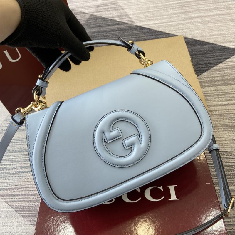 Gucci Blondie medium top handle bag White 815714