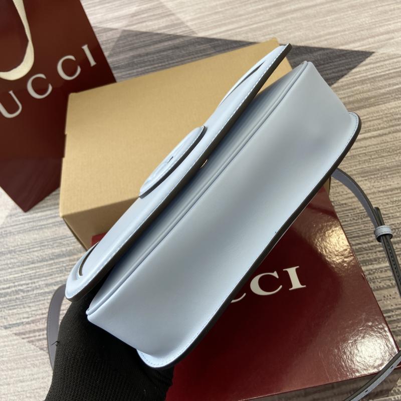 Gucci Blondie medium top handle bag White 815714