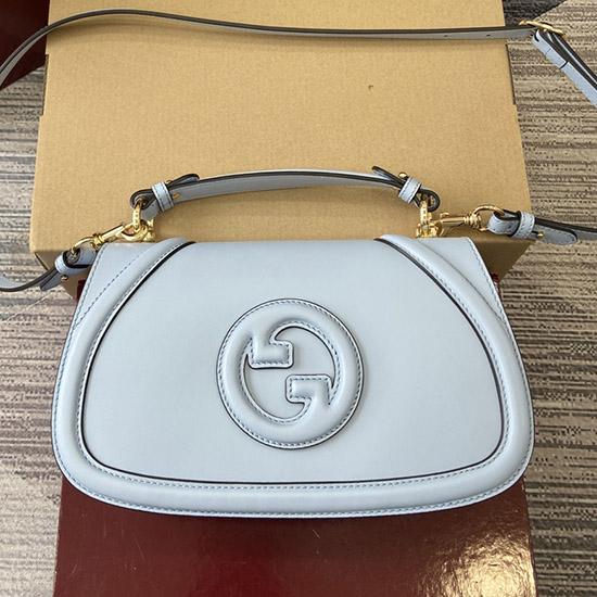Gucci Blondie medium top handle bag White 815714