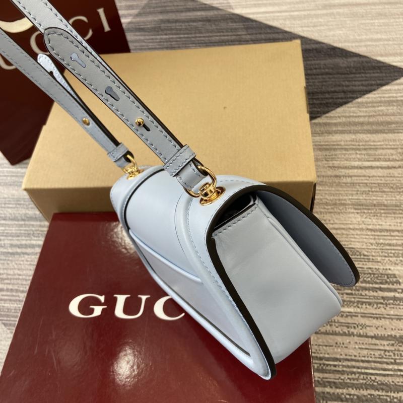 Gucci Blondie small shoulder bag Blue 815700