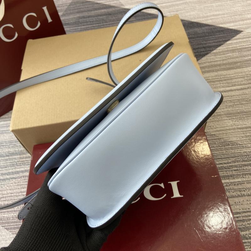 Gucci Blondie small shoulder bag Blue 815700