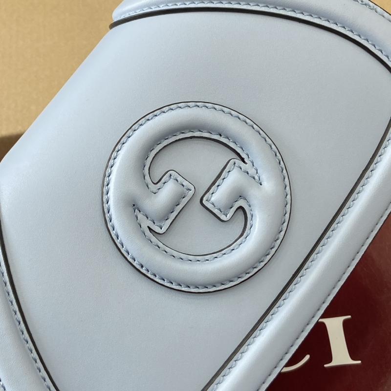 Gucci Blondie small shoulder bag Blue 815700